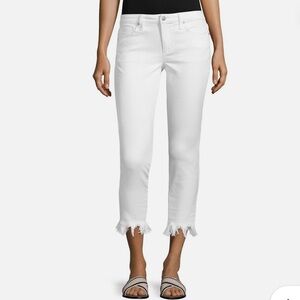 NWT Joe’s Straight- Leg, Crop Frayed Hem Jeans